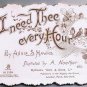 I Need Thee Every Hour Annie Hawkes Die Cut Raphael Tuck No 2134