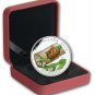 2015 $20 Pure Silver Coin Painted Turtle Murano Glass Canada Mint RCM