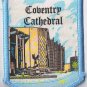 England Patch Badge Coventry Cathedral Handpainted Felt Backing 2.5" x 3"