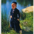 Holland Netherlands Postcard Volendam Boys Costume