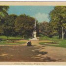 Postcard Victoria Park London Ontario
