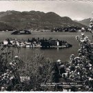 Italy Postcard RPPC Lago Maggiore Isola Bella Isola Madre Verbania Pallanza