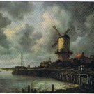 Art Postcard Jacob Van Ruisdael Mill Near Wijk bij Duurstede