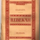 Barnby Rebekah Book Sheet Music Novello's Original Octavio Edition