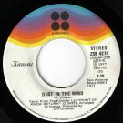 Kansas Dust In The Wind 45 rpm Paradox Canadian Pressing