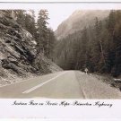 British Columbia Postcard RPPC Indian Face On Hope Princeton Highway 1952