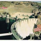 Nevada Arizona Postcard Hoover Dam Looking East From Arizona Union Pacific Photo
