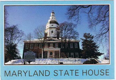 Maryland Postcard Annapolis State House