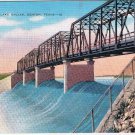 Texas Postcard Denton Spillway Lake Dallas