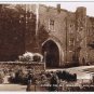Postcard RPPC St Albans Abbey Garden & Old Monastery Gate England UK