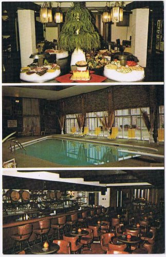 Pennsylvania Postcard Clearfield Best Western Motor Inn Siesta Lounge