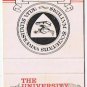 Matchbook Cover University Life Plan Fidelity Insurance