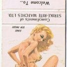 Matchbook Cover Great Lakes Matchcover Swap Fest London Ontario 1961 Spots