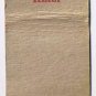 Matchbook Cover Cardy Hotels Royal Connaught Hotel Hamilton Excise Tax