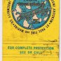 Matchbook Cover First & Farmers Insurance Agency Blue Earth Minnesota