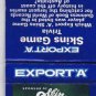 Matchbook Cover Export A Skins Game Crowbush Cove Prince Edward Island 1998
