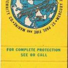 Matchbook Cover Charlie Venuto Pomponio Insurance Agency St Paul Minnesota