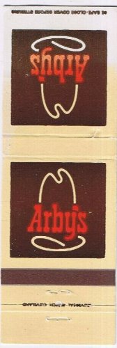 Matchbook Cover Araby's Roast Beef Sandwiches