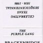 Matchbook Cover Brackenridge High School Class of 1941 45th Reunion 1986 Texas