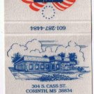 Matchbook Cover Alcorn Bank & Trust Company Corinth Mississippi