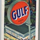 Gulf Oil Tourguide Roadmap Eastern United States 1963