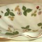 Wedgwood Candy Dish Wild Strawberry Clam Shell Made in England