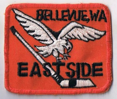 Eastside Hockey Bellevue Washington Patch - 2.5 x 3"