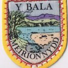 Wales Patch Badge Y Bala Meirionnydd Handpainted Handpainted Felt Backing 2.5x 3