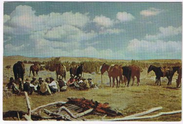 Art Postcard Huffman Photo Waiting For The Irons To Heat