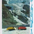 British Columbia BC Postcard Columbia Icefield Snowmobile Tour Mt Andromeda