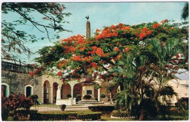 Postcard Plaza de Francia Panama City Republic Of Panama