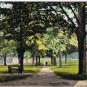 Postcard The Common Brimfield Massachusetts