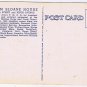 Postcard William Sloane House YMCA New York City NY