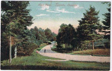 Ontario Postcard Toronto High Path A L Merrill
