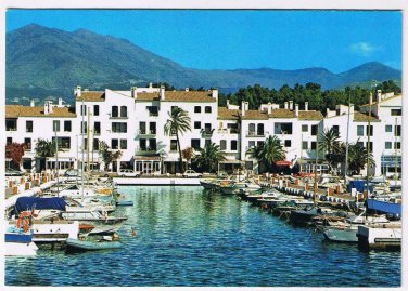 Spain Postcard Costa Del Sol Marbella Nueva Andalucia Port Banus