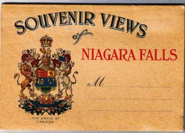 Ontario Postcard Booklet Niagara Falls