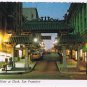 California Postcard San Francisco China Gate At Dusk