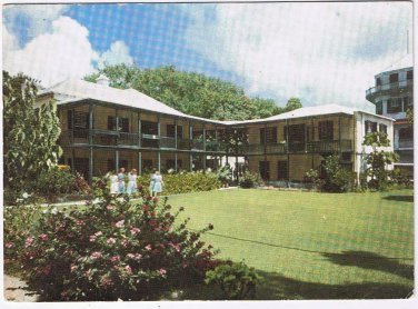 Bermuda Postcard Hamilton Public Library