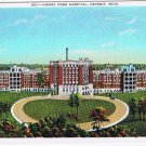 Michigan Postcard Detroit Henry Ford Hospital