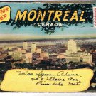 Quebec Postcard Souvenir Folder Montreal 18 Views