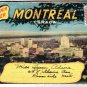 Quebec Postcard Souvenir Folder Montreal 18 Views
