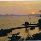 Postcard Sunset On Lake Taihu China