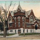 West Virginia Postcard Charleston The Baptist Temple Church