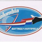 Postcard Crew Insignia NASA Space Shuttle Columbia Mattingly Hartsfield
