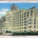 Postcard Saint Mary's Hospital Hopital Saint Mary's Montreal Quebec