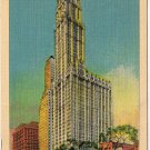 Postcard Woolworth Building New York City