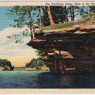 Postcard The Swallows Nest Dells Of The Wisconsin River