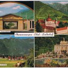 Switzerland Postcard Oberammergau Ettal Linderhof Kofel Multi View
