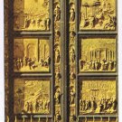 Italy Postcard Firenze Florence Baptistery Paradise Gate Ghiberti  2 3/4" x 6"