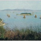 Postcard Lake Taihu From Three Hills China